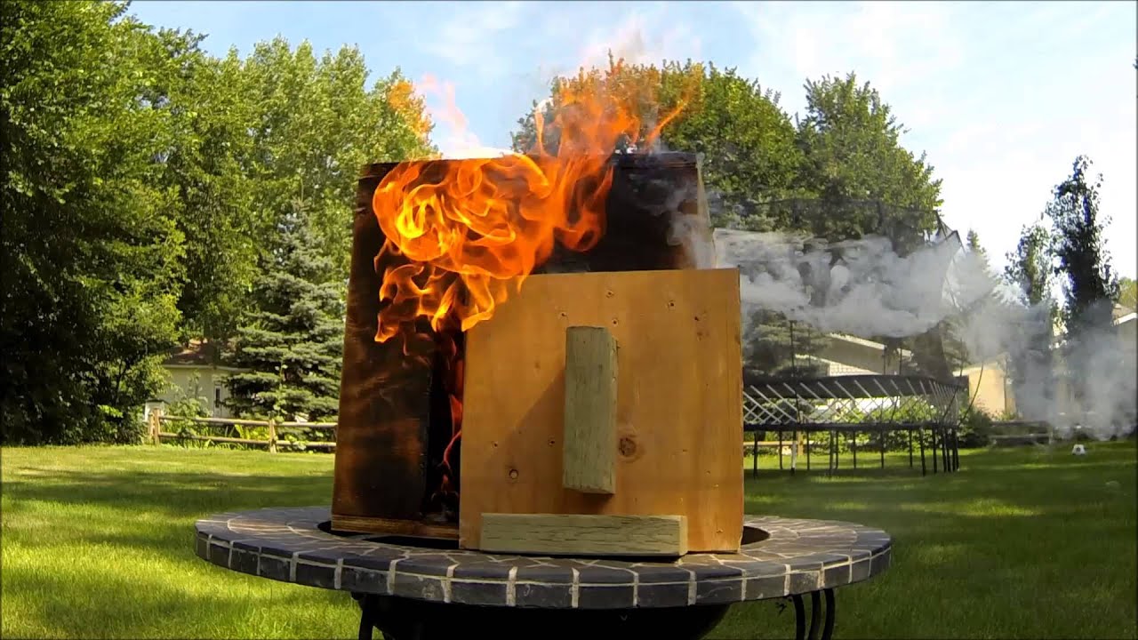 Small Scale Backdraft Simulation
