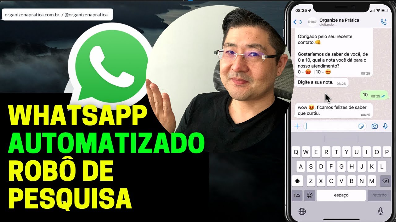 Whatsapp Automatizado - Pesquisa de Satisfação ou NPS automático