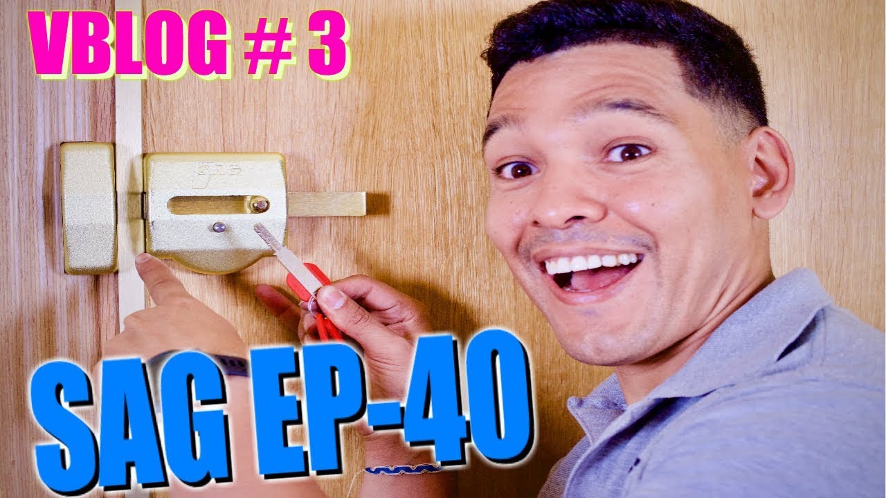 🔝👉 ComO INSTALAR Un Cerrojo SAG EP40 💯