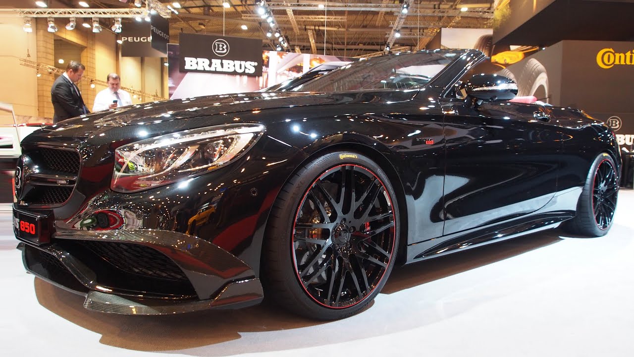 Brabus 850 6.0 Biturbo Mercedes-AMG S63-Based Convertible -  Exterior and Interior Lookaround
