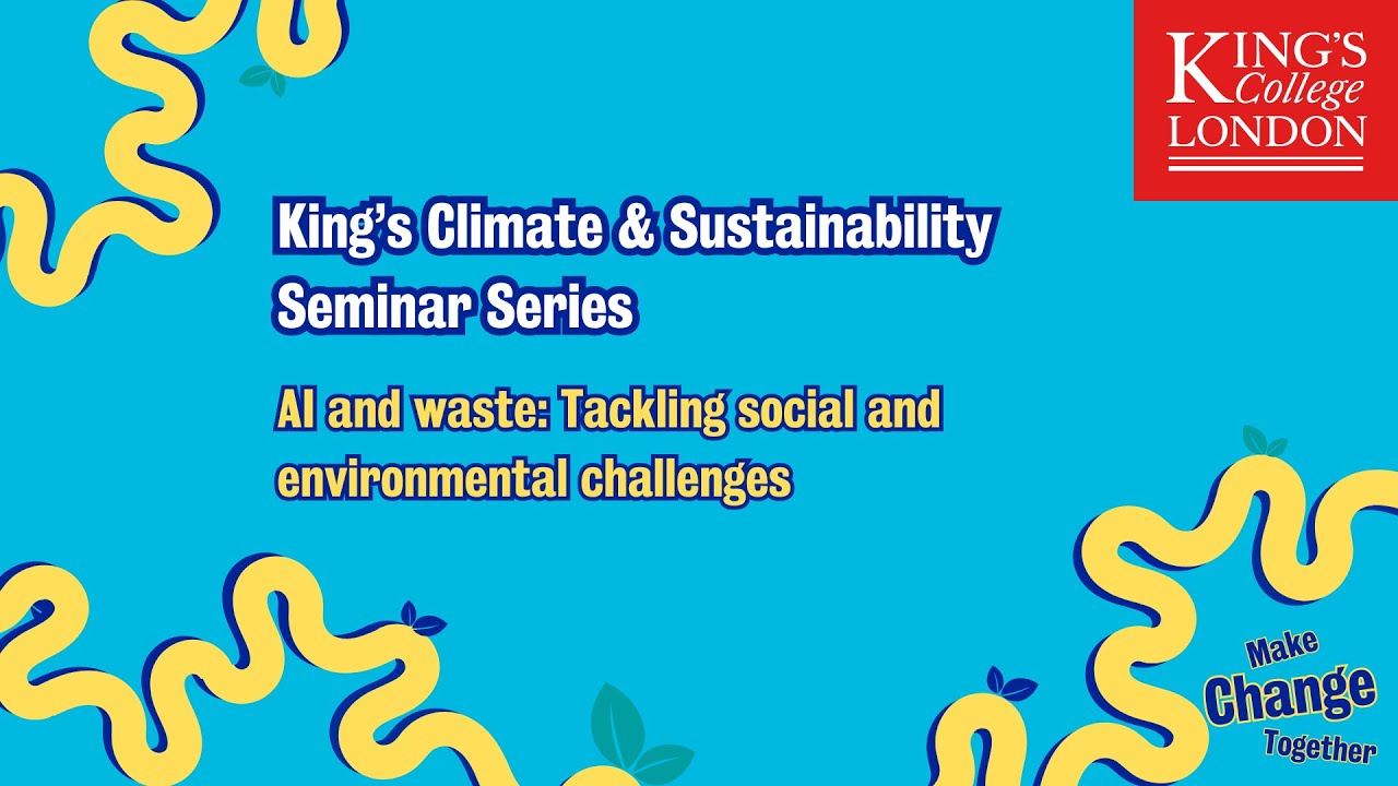 AI & Waste: Tackling social & environmental challenges
