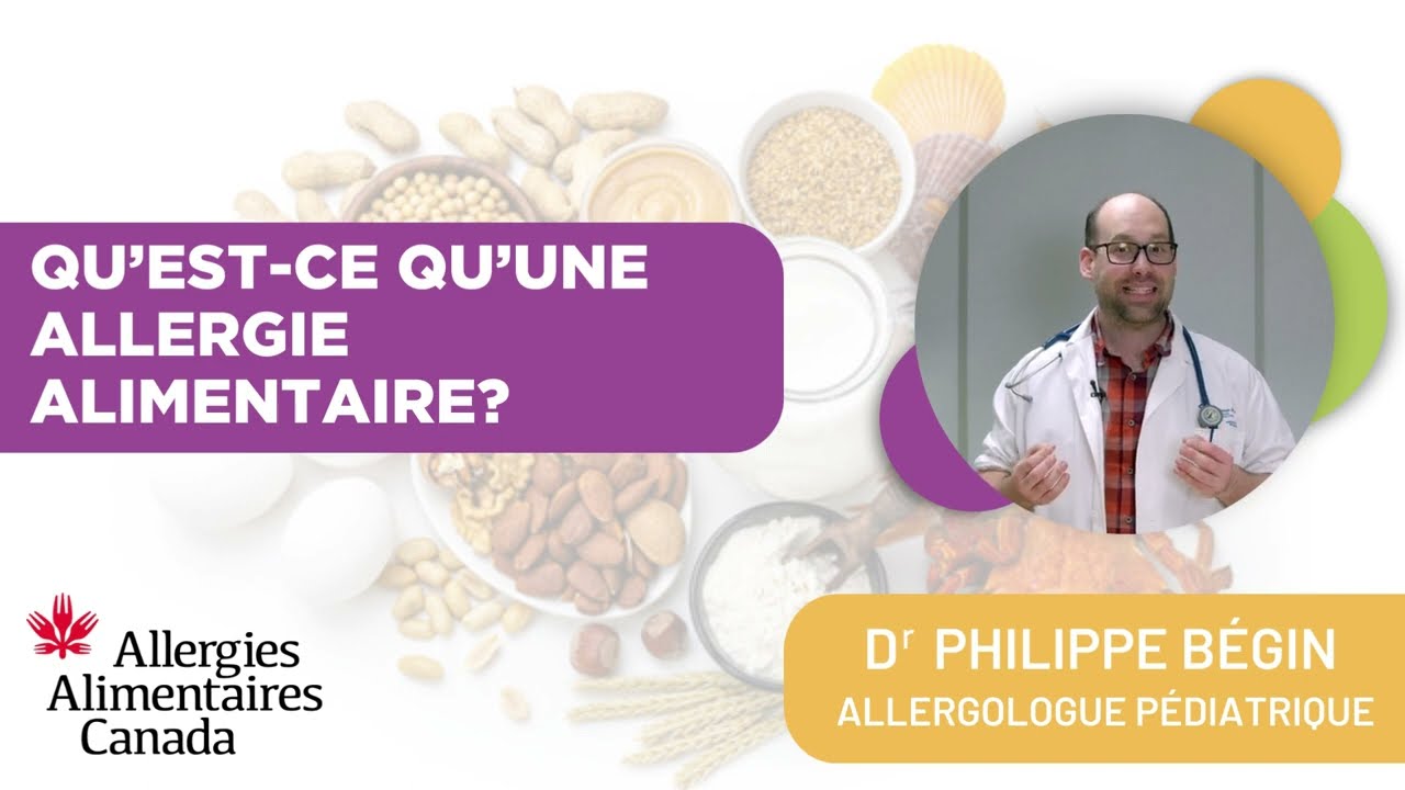 Qu'est-ce qu'une allergie alimentaire?