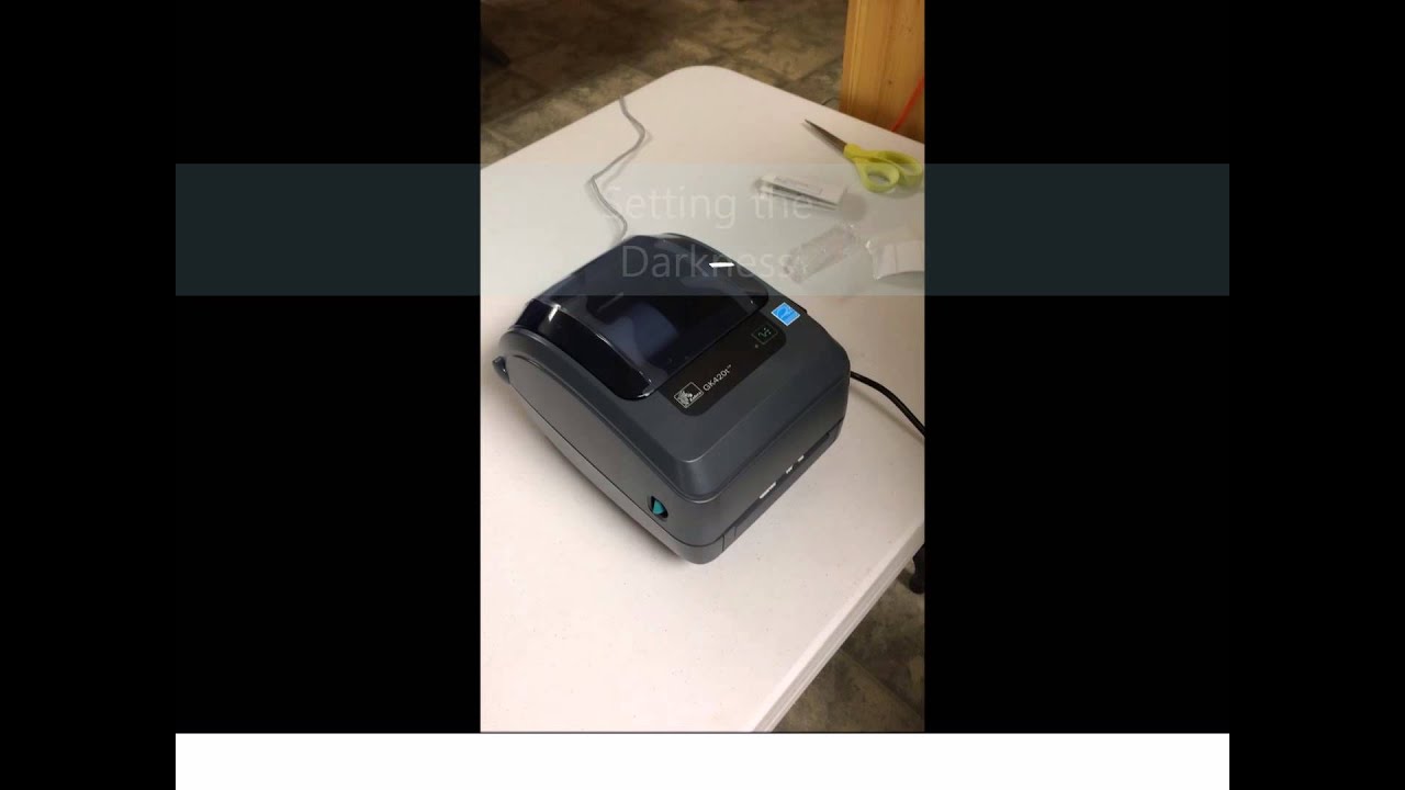 Zebra GK420T Printer Setup