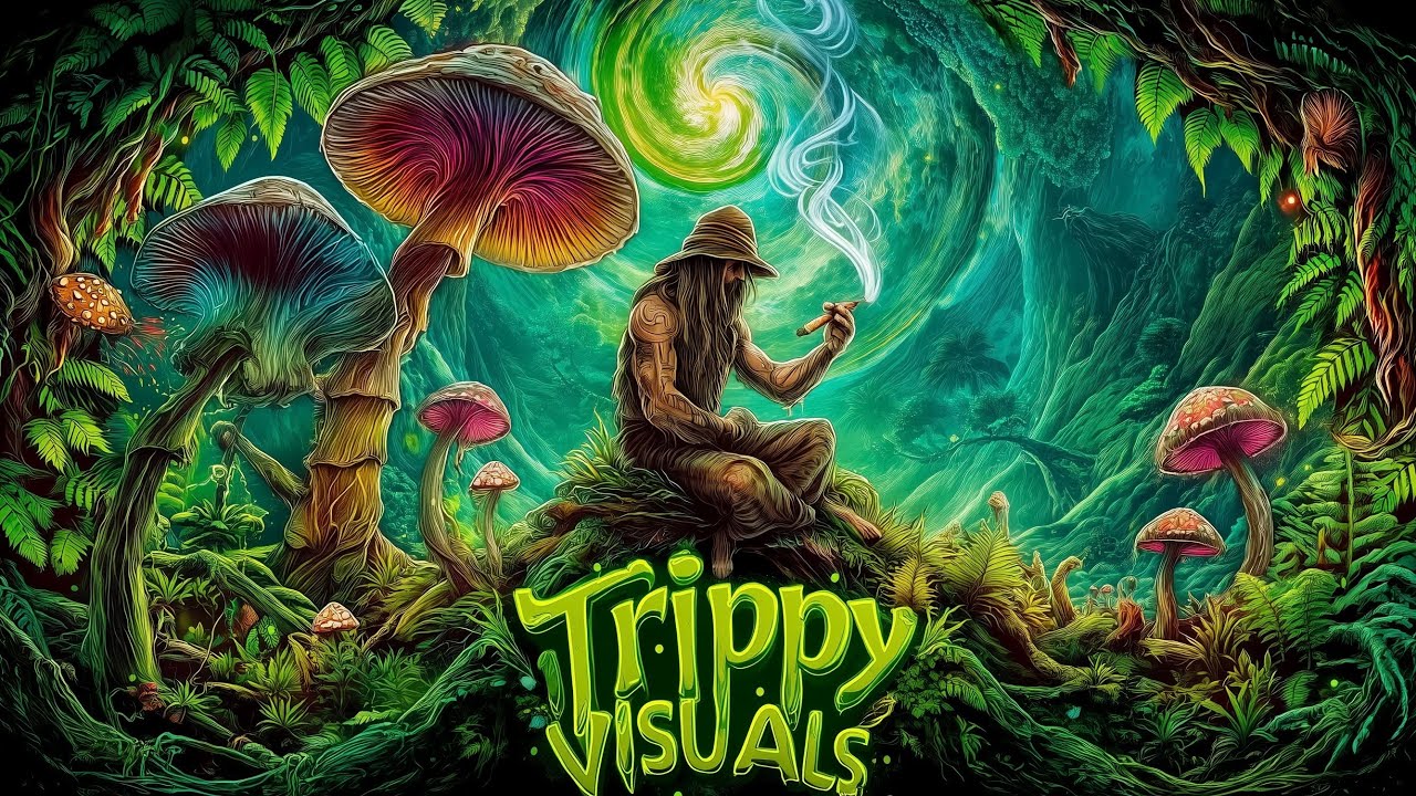 Psy Dub Mix | Trippy Visuals | Psychedelic Animation for Stoners