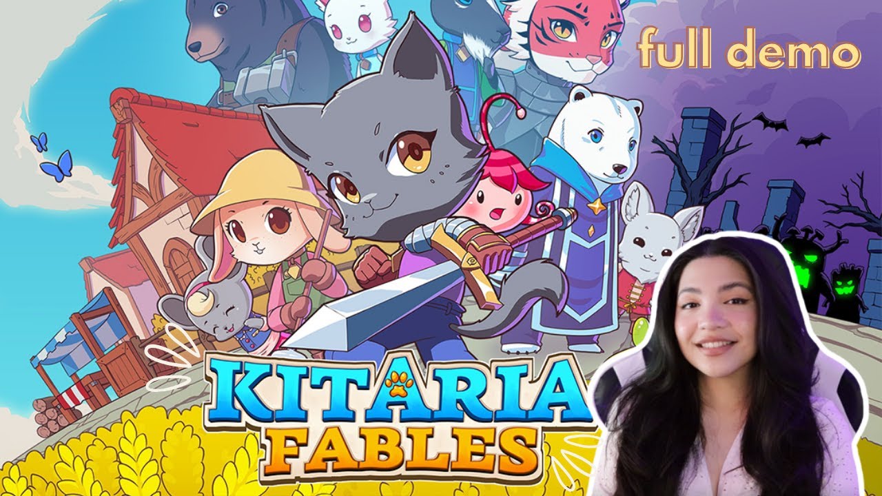 ⚔️ DELIGHTFULLY CUTE FARMING RPG | Kitaria Fables Gameplay | Full Demo | Kat Plays