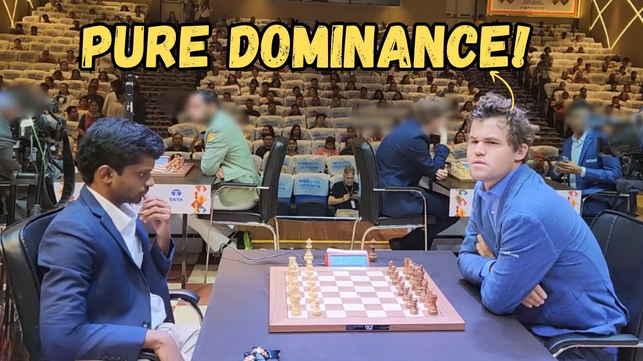 Magnus Carlsen Shows Pure Dominance Against 2600 ELO Opponent