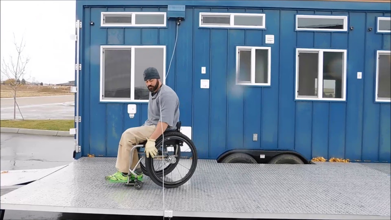 Tiny Idahomes Custom Built Wheelchair Accessible Model