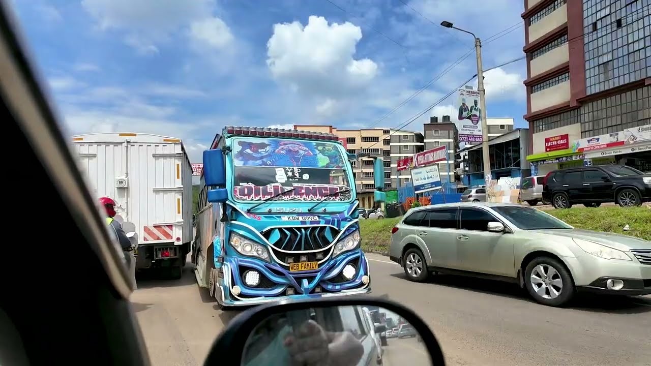 Driving Through Nairobi, Kenya 🇰🇪 | Scenic Highway Views Rongai To Zambezi