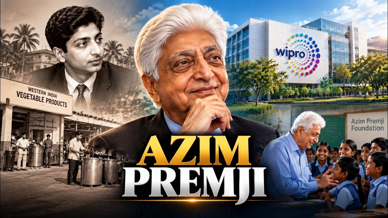 Azim Premji | The Billionaire Who Gave Away Most of His Wealth