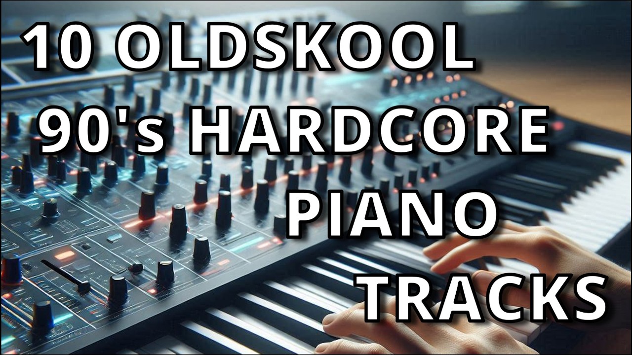 10 Top Oldskool Hardcore Piano Tracks of the 90's