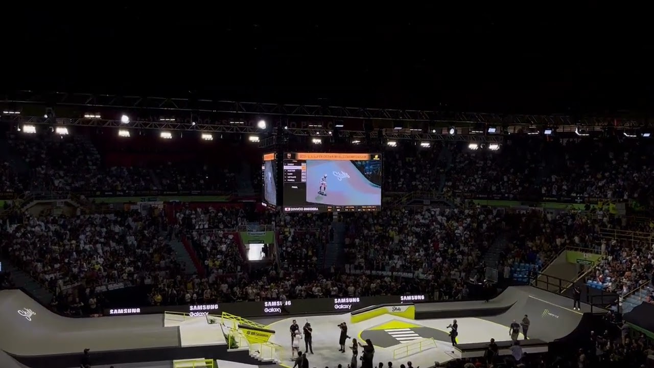 Ginwoo Onodera’s INSANE 9.4 Last Trick to Win SLS Super Crown 2025