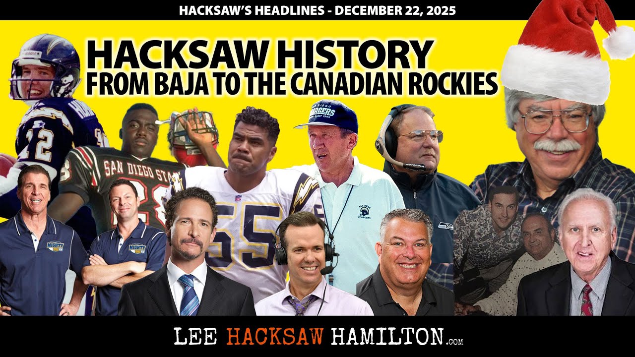 Lee Hacksaw Hamilton History - Chargers, Aztecs, XTRA690, Sports Talk Radio, Phoenix KTAR, Cleveland