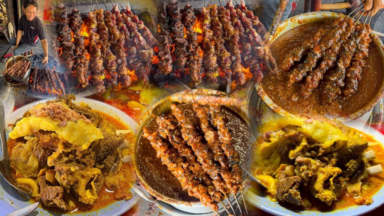 SEHARI REKOR LEBIH DARI 5 KAMBING SEHARI! UKURAN SATE PALING GAMASUK AKAL ADA DI KLATEN !!