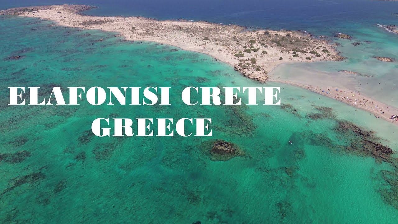 AMAZING GREECE - ELAFONISI CRETE GREECE -  Ελαφονήσι της Κρήτης 4K
