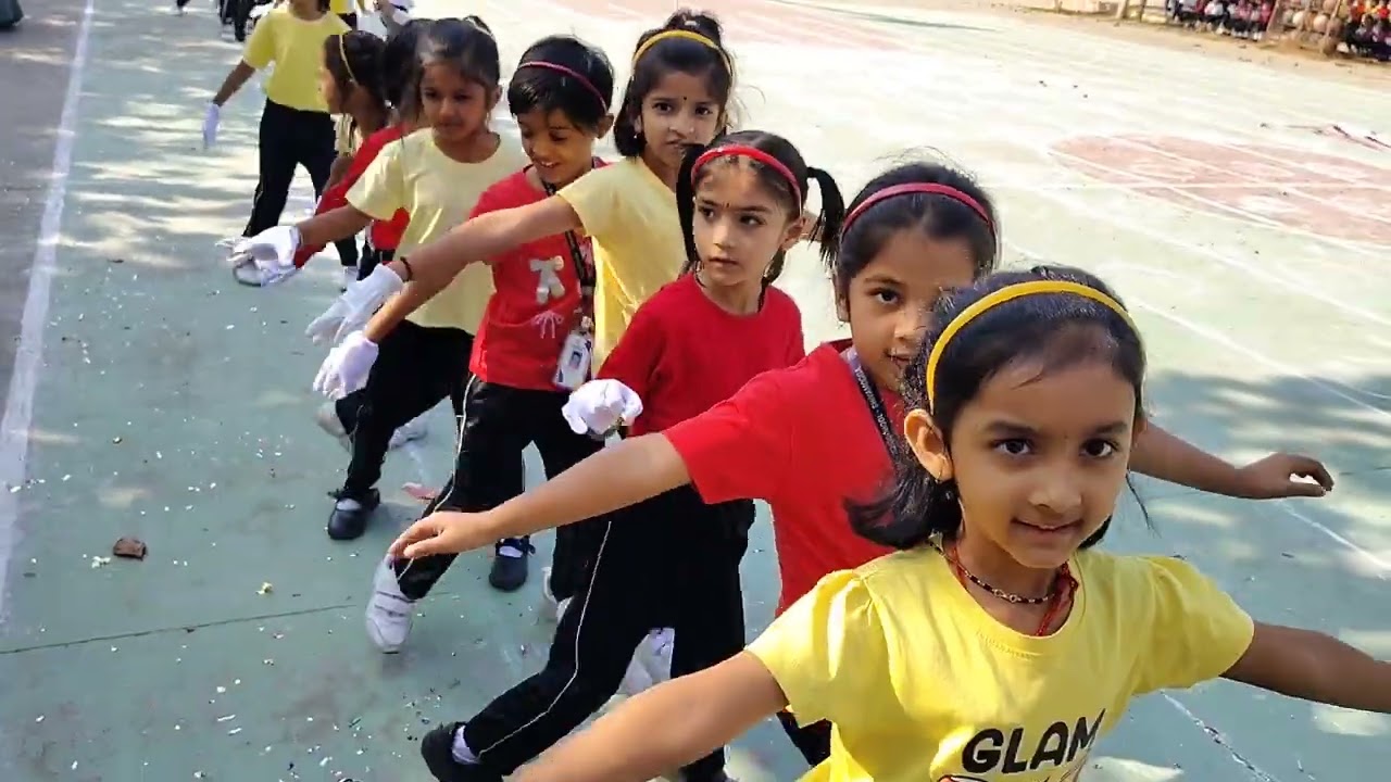 Girls Aerobics Dance 