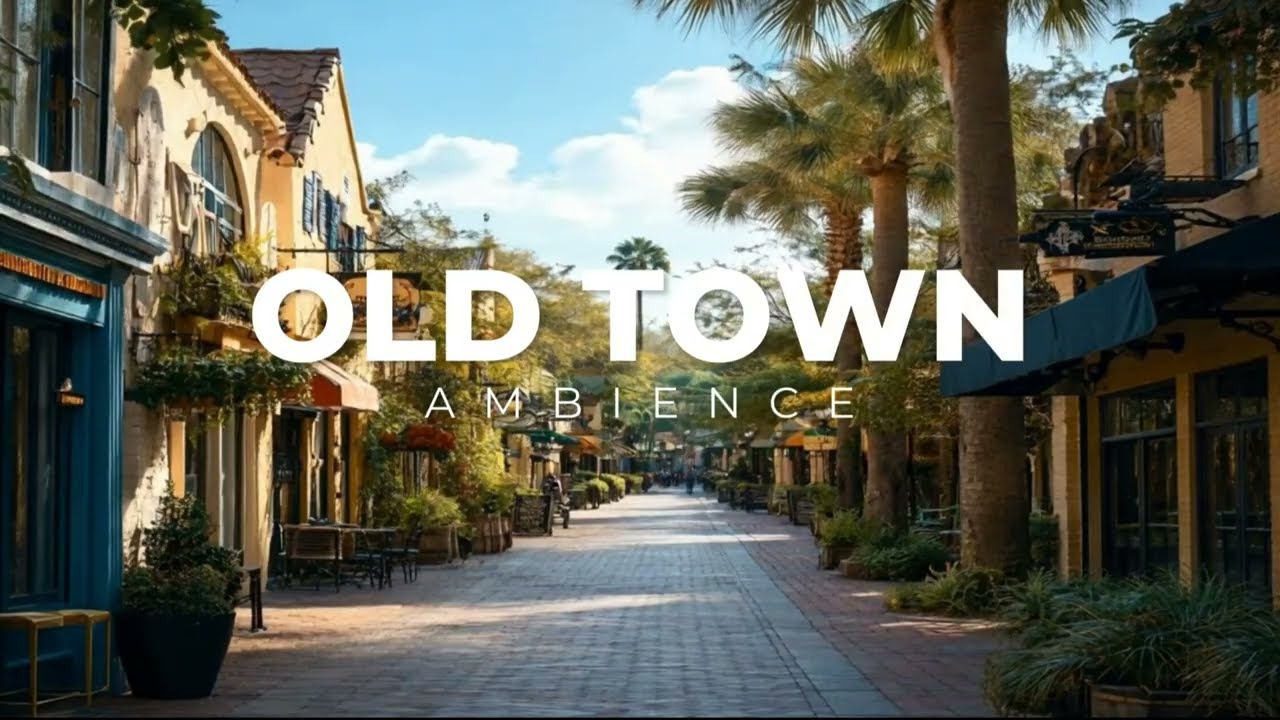 Old Town Street Ambience | Relaxing Day Walk