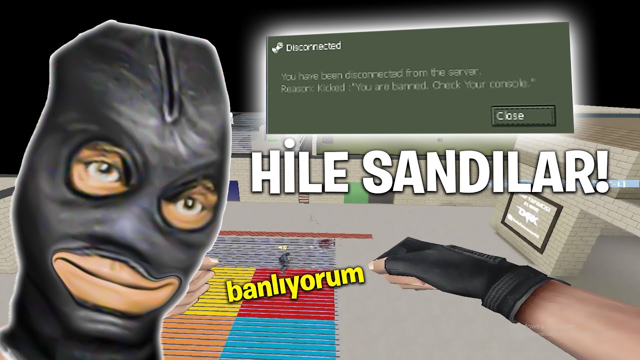 3 KERE BAN YEDİK! ÇOK GÜZEL BİR GÜNN İSYAN -  CS 1.6 Jailbreak