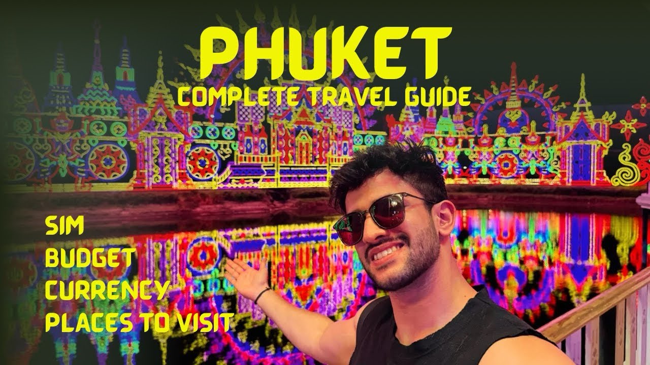 The Ultimate Phuket Itinerary & Struggles | Naughty Thailand Vlog 🌚 #phuketvlog  #banglastreet