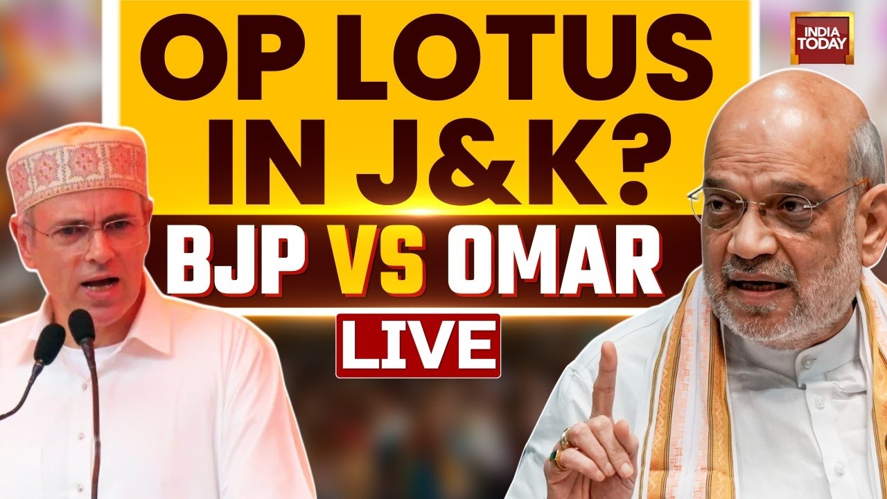 LIVE: Omar Abdullah vs Centre: J&K Statehood Row Explodes, BJP Faces &lsquo;Operation Lotus&rsquo; Charge