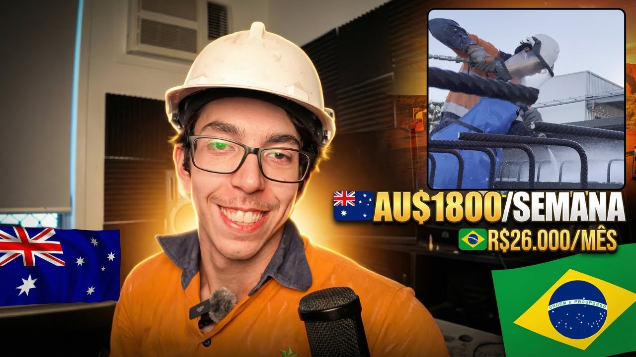 AU$1800 por semana na construção na Austrália – a verdade sobre esse trabalho pesado