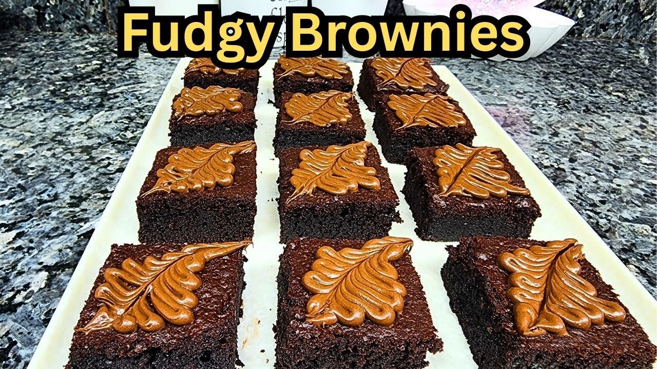 My husband's choice🥰Weenend Routine - Fudgy Brownies