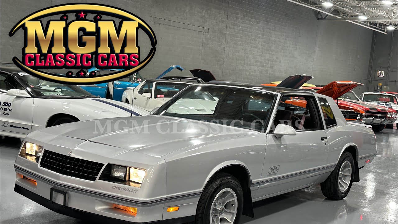 1987 Chevrolet Monte Carlo SS - 4,000 MILES! - FOR SALE! - CALL!