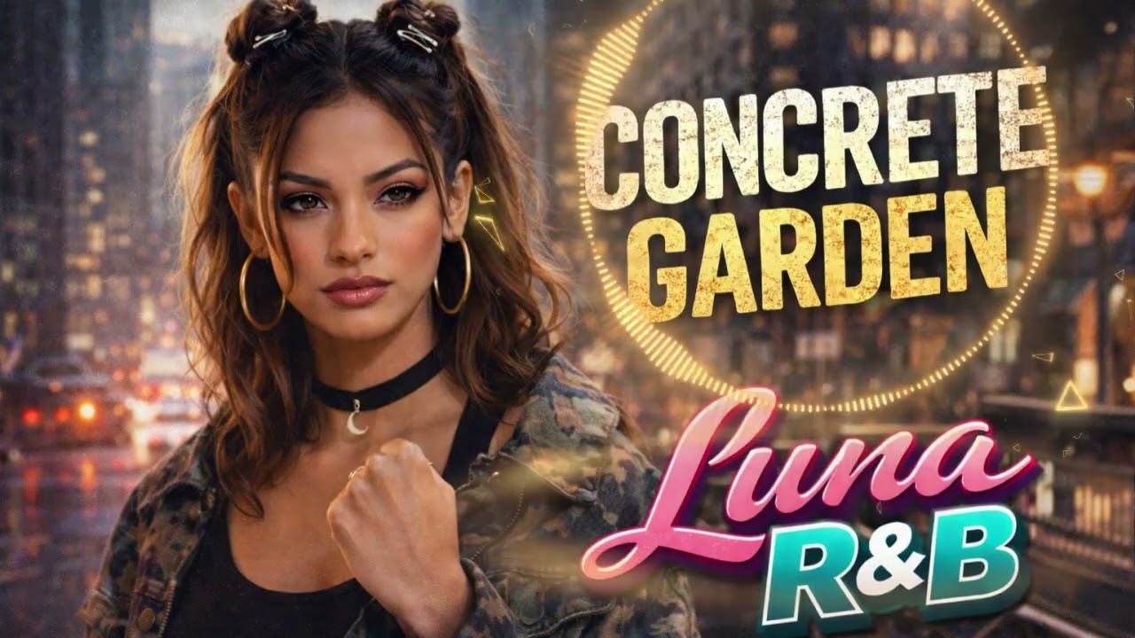 She Turned Pain Into Power 🌆 Concrete Garden | Luna RnB (Female Urban Soul Anthem)