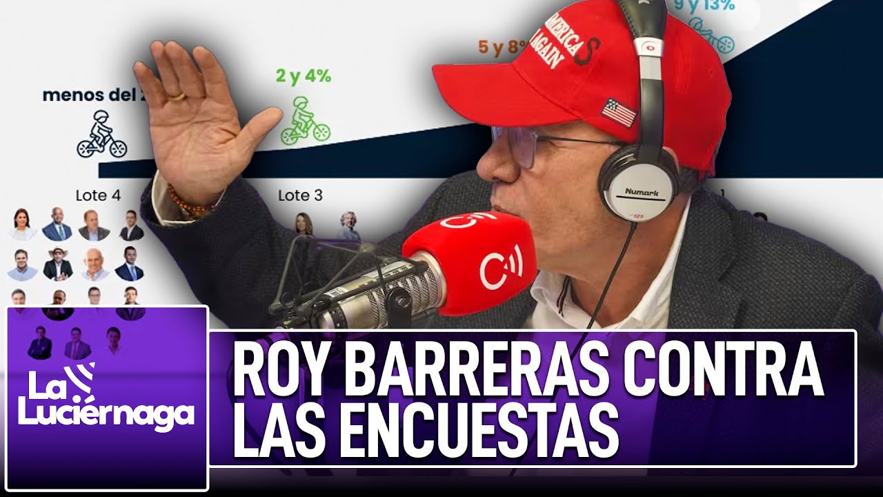 La pelea por las encuestas y el “0,3%” con la apuesta de “4 millones de votos” de Roy Barreras