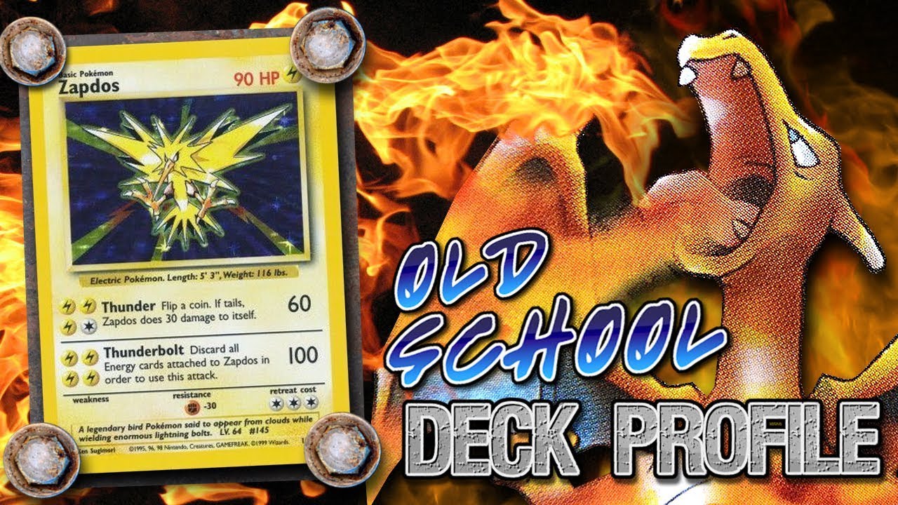 Buzzapdos - Old School Pokemon TCG Deck Profile - Base Set