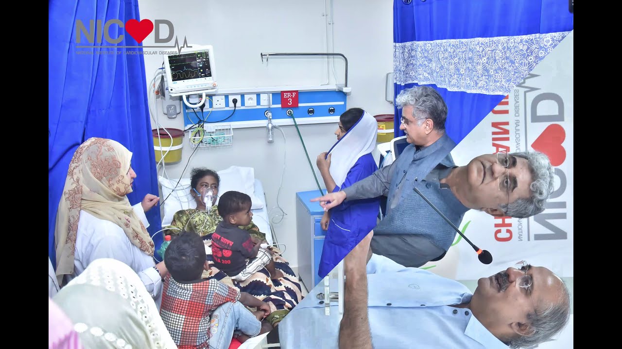 NICVD Chest Pain Unit - Lyari 1st Anniversary