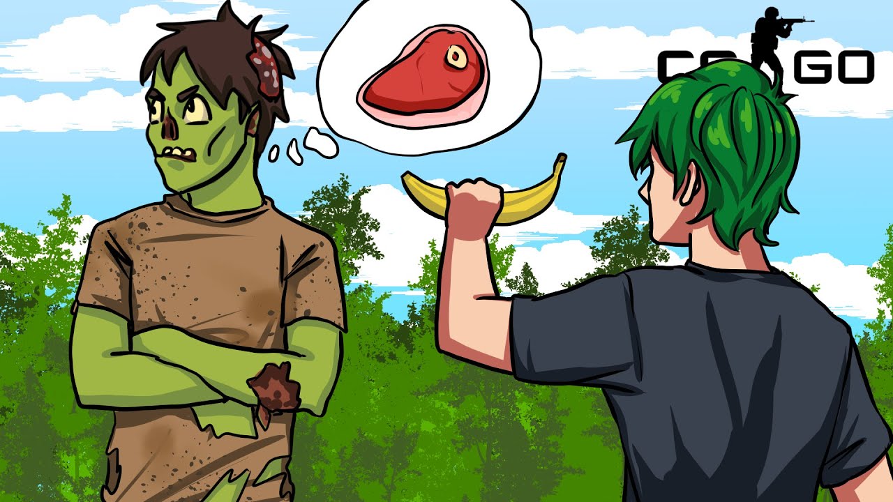 ZOMBIES ARE LOOKING FOR MEAT! | CS:GO