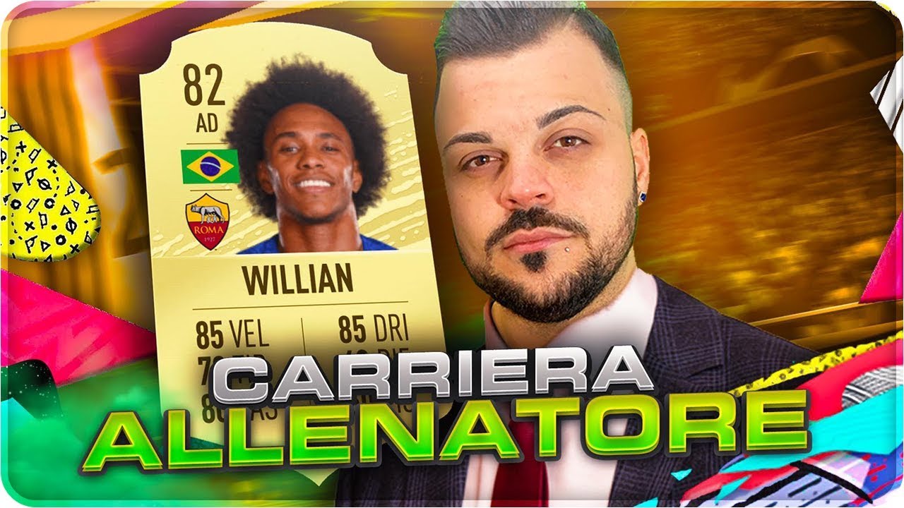 FIFA 20 - Carriera Allenatore AS ROMA - WILLIAN ALLA ROMA!