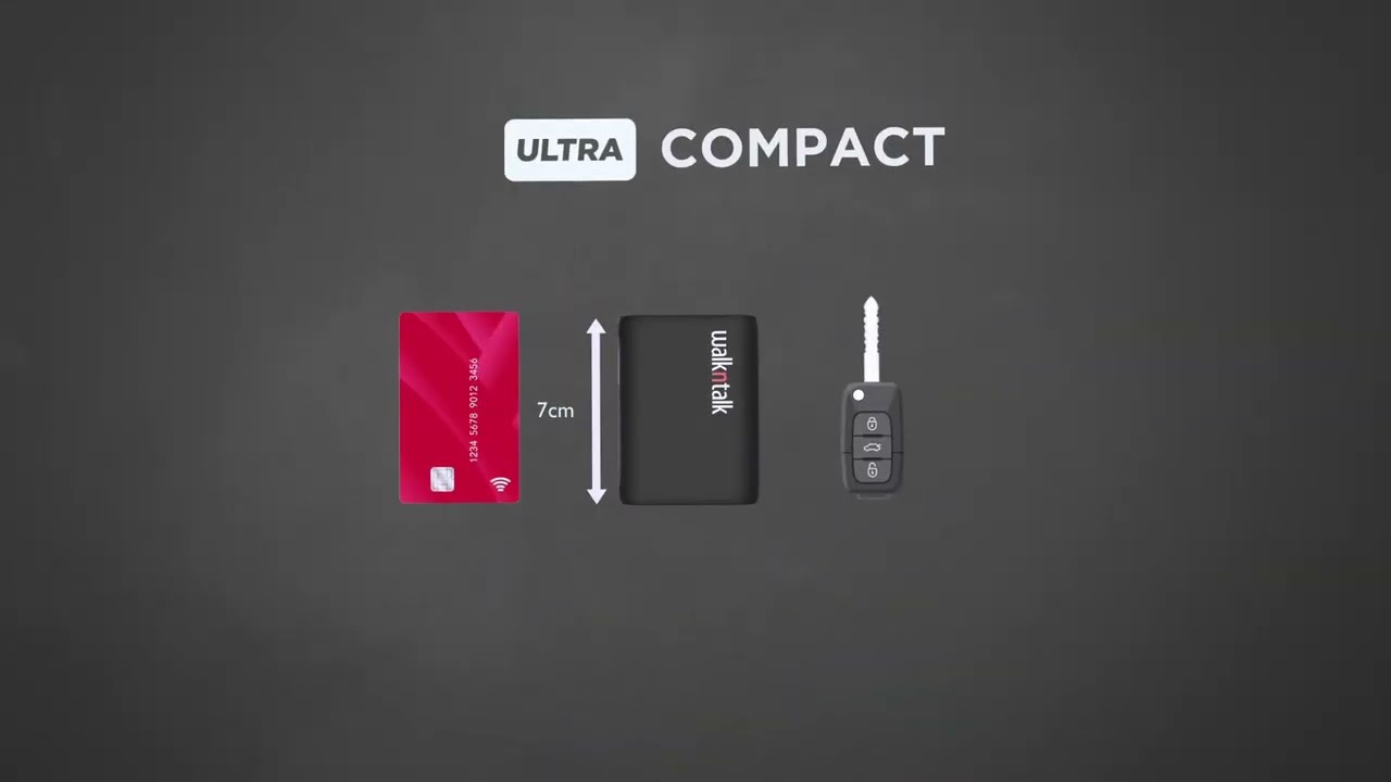 WALKNTALK ULTRA 10000MAH POWERBANK - Charge your portable devices on-the-go.