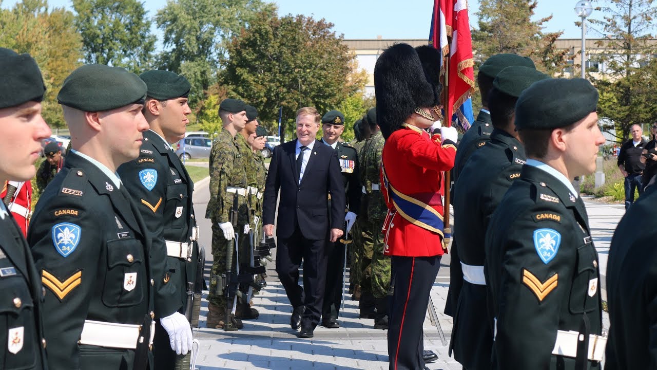 Droit de Cité du 4e Bataillon Royal 22e Régiment à Laval