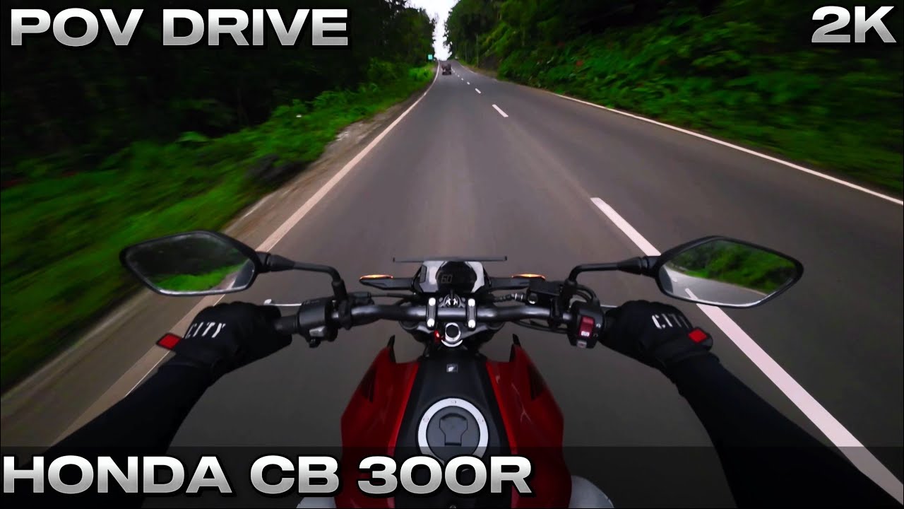 POV #8 | HONDA CB 300R | 2K | DRIVE | WALK AROUND | PURE SOUND VIDEO | #dji 