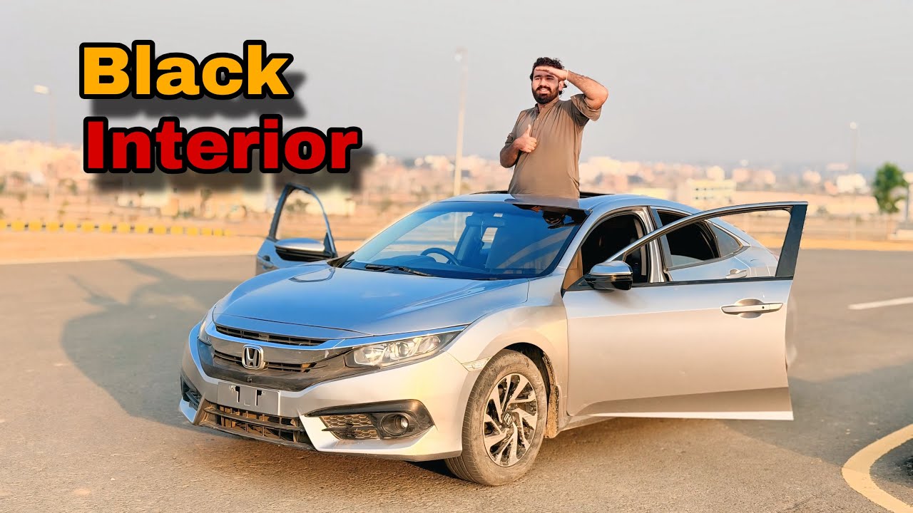 Honda Civic Full Black Interior Makeover | Full Poshing & Detailing Vlog