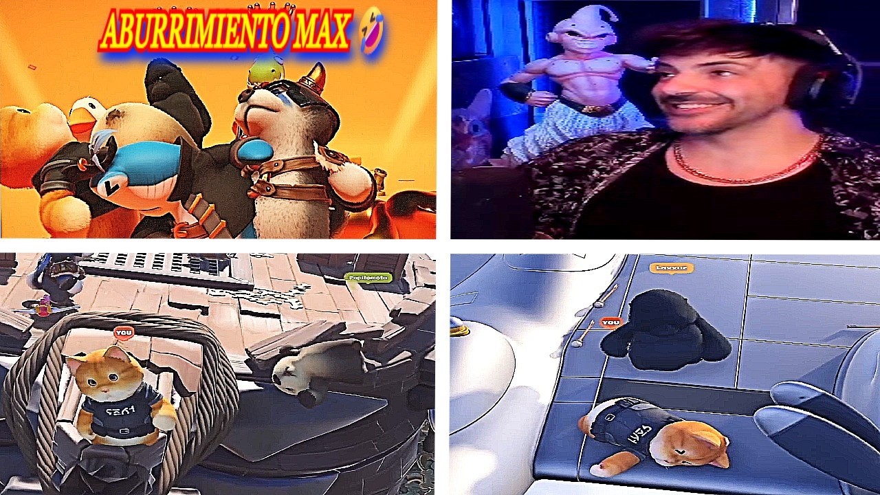 NEXXUZ Y LOS ARKEANOS JUEGAN PARTY ANIMALS 🐻🤣