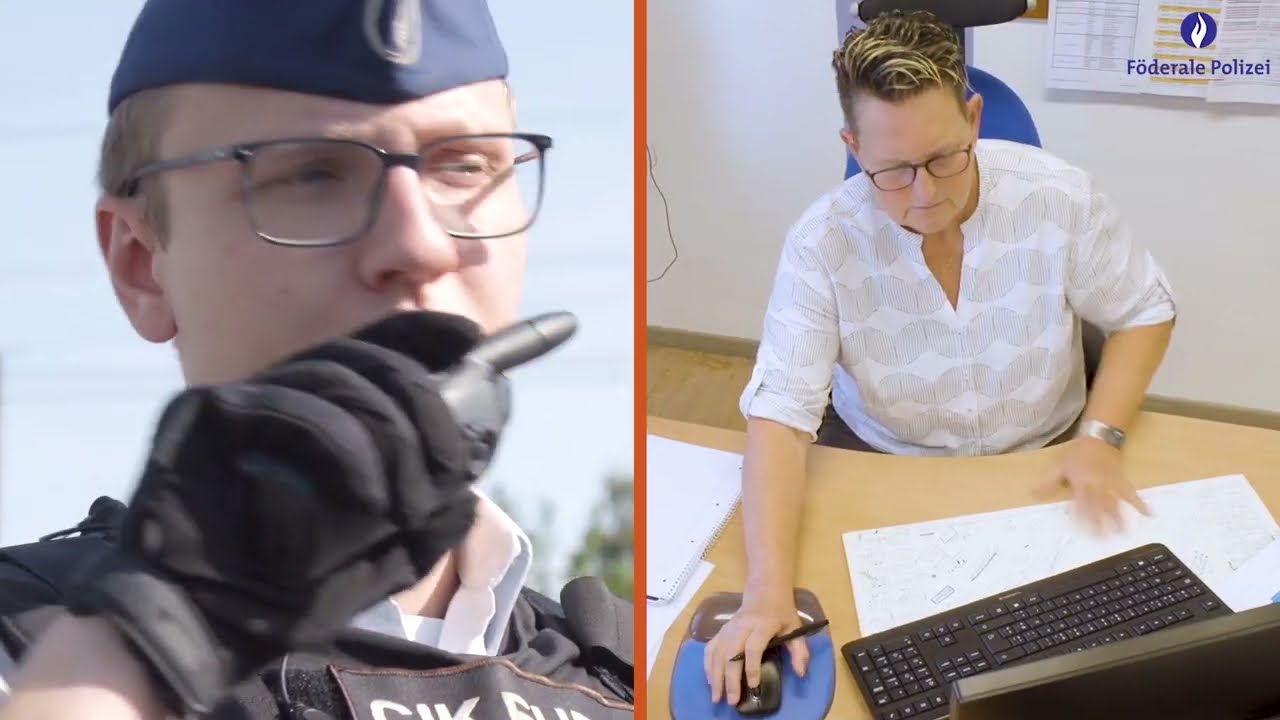 Die Föderale Kriminalpolizei Eupen wirbt an