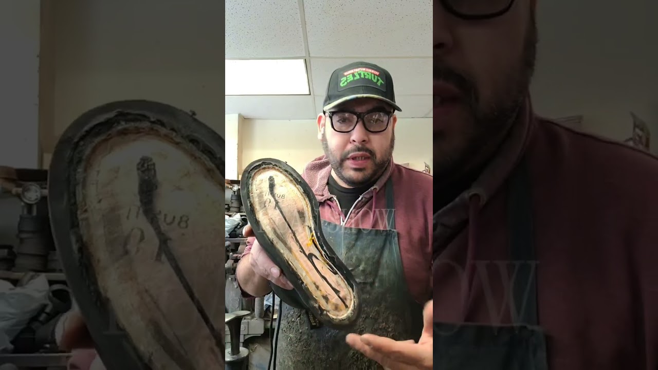 Mira este cambio de suelas nuevas