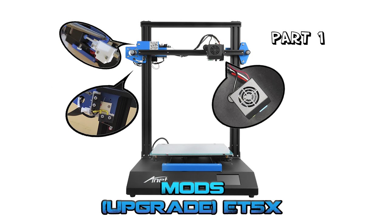 Mods (Upgrade) Anet ET5X - Parte 1 -Hotend-