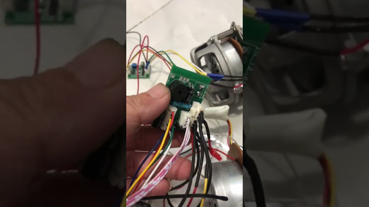 Động cơ  ko chổi than 17-24v che quạt khi cup điện @