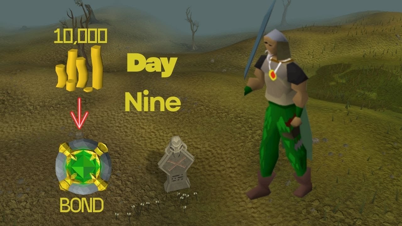 10k to Bond through Pking on a F2P pure! [Series - Day 9]