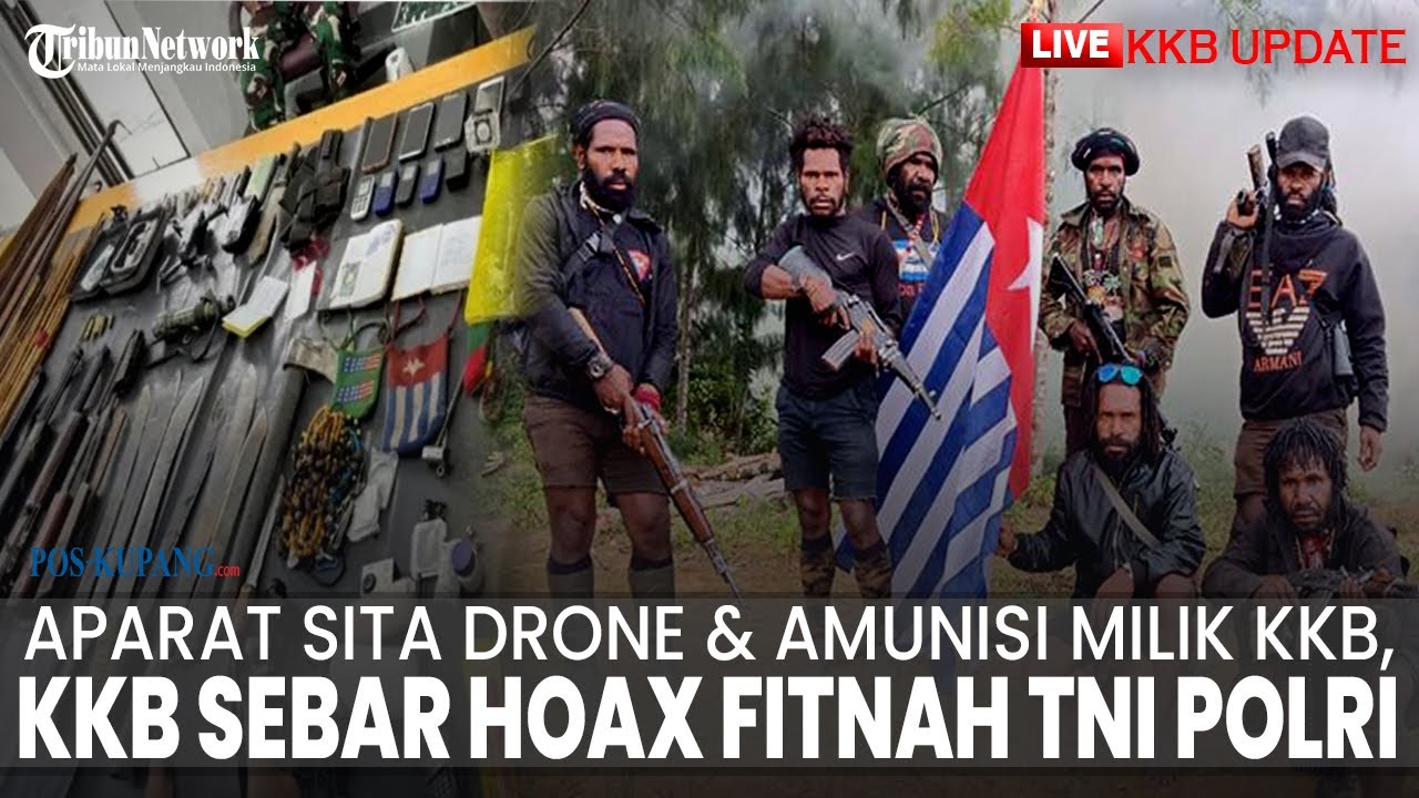 🔴LIVE KKB: Aparat Sita Drone dan Amunisi Milik KKB Papua hingga KKB Sebar Hoax Fitnah TNI-Polri
