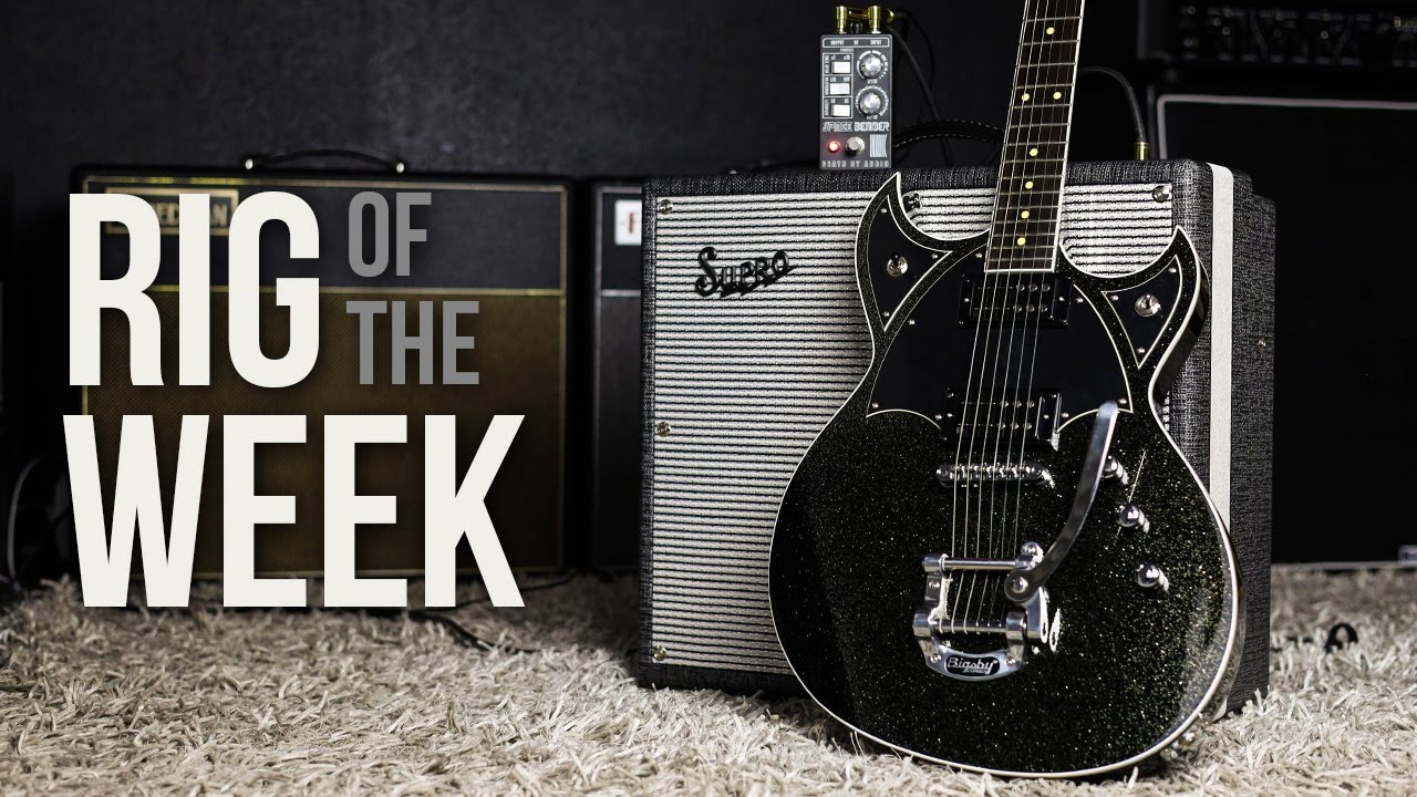 Cosmic Riffage | Reverend Spacehawk - Death By Audio Space Bender - Supro Black Magick