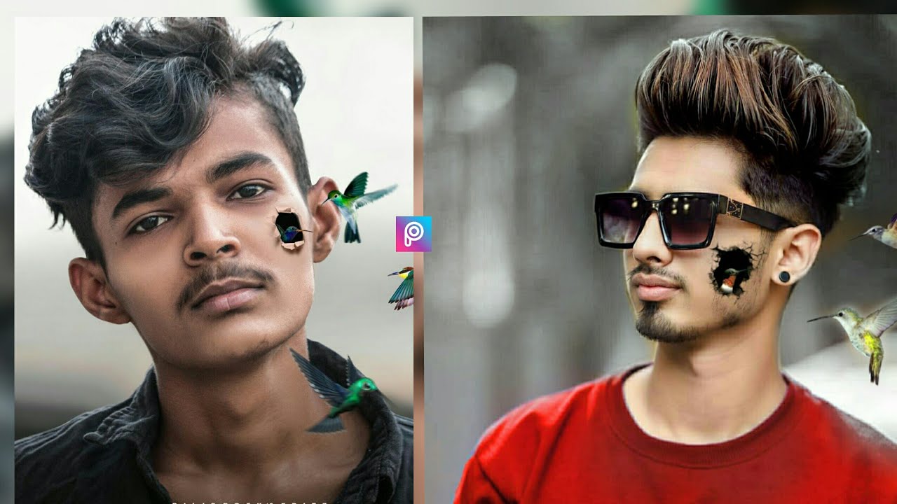 PicsArts Face Crack Photo Editing | PicsArts Editing Tutorial