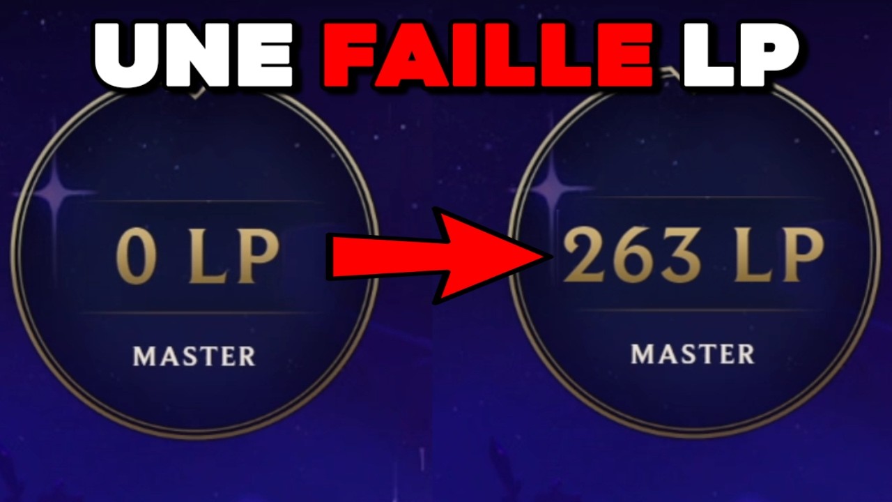 J'ai trouvé un bug dans le gain de LP.