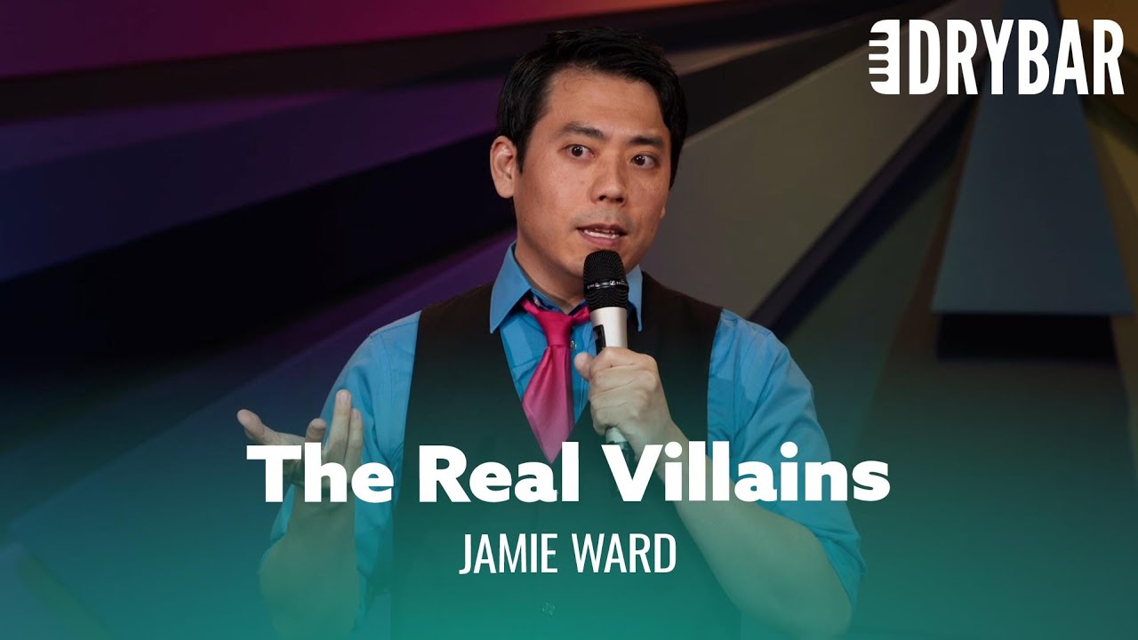 The Real Villains In Super Hero Movies. Jamie Ward