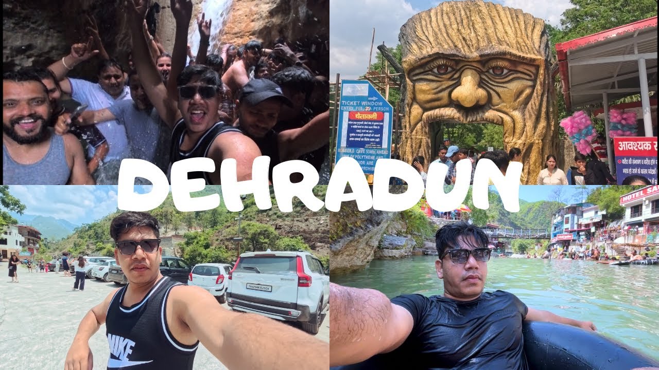 Dehradun best places || Robbers cave Gucchupani || Sahastradhara