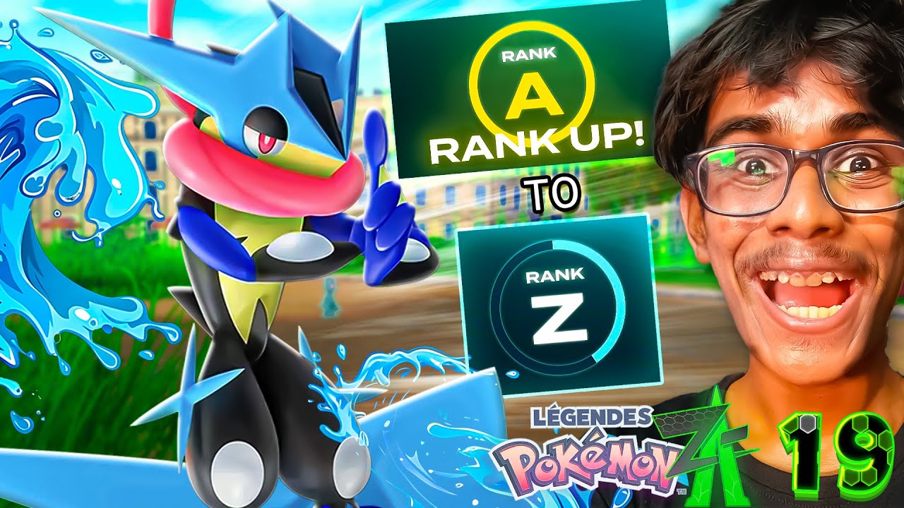 Unstoppable Mega Greninja! One-Day Rank Z ➜ A Push in Online Battle &ndash; Pok&eacute;mon Legend ZA Ep 19