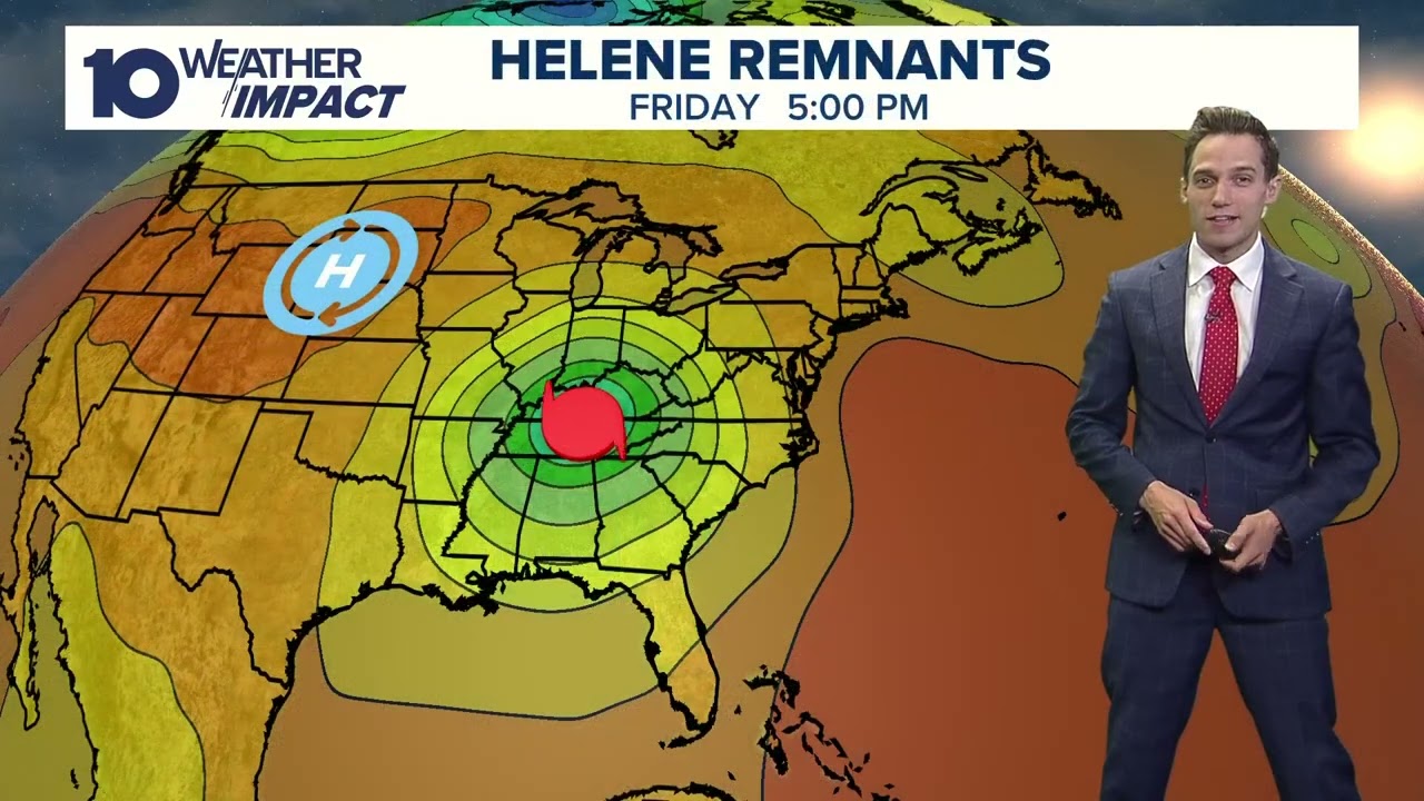 Columbus, Ohio morning forecast | Tracking remnants of Tropical Storm Helene